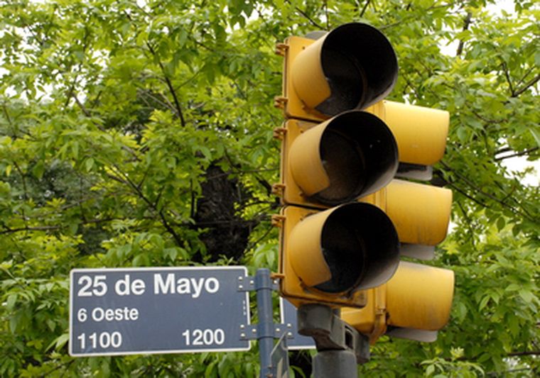 No funcionan algunos semáforos de Mendoza.