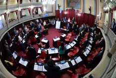 senado: cristina fernandez de kirchner vuelve a presidir la sesion