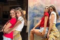 agustina cherri y violeta urtizberea causaron furor en las redes con una encendida foto