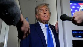 Trump habló con la prensa al retirarse de la reunión del G7 en Canadá.