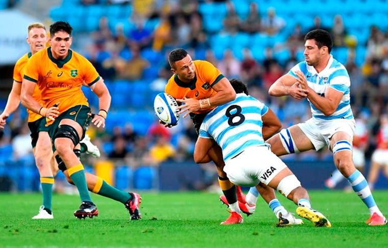 Los Pumas Argentina no pudo con Australia en el primer partido del Rugby Championship.