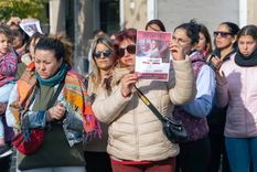 Manifestación de los familiares de Joaquín Sperani, el adolescente que encontraron muerto en la ciudad cordobesa de Laboulaye (Foto: Facebook / Mauricio Bacella). Foto: Facebook / Mauricio Bacella