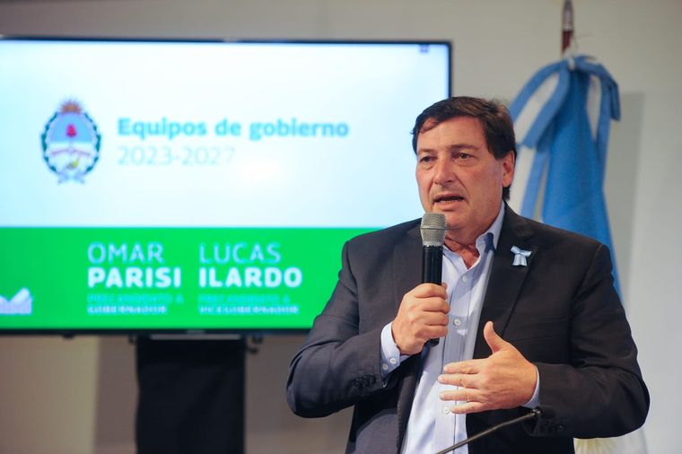 El candidato a gobernador del Frente Elegí, Omar Parisi