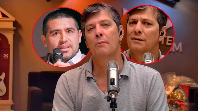 El periodista comparó a Riquelme con Cristina y Mick Jagger.