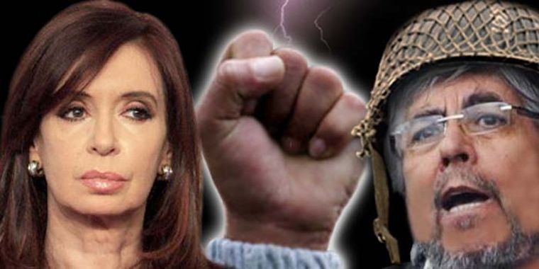 Cristina Fernández contra Hugo Moyano, titular de la CGT.