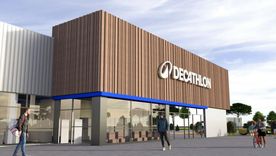 La tienda de Decathlon abrirá en noviembre de este año. La tienda de Decathlon abrirá en noviembre de este año.