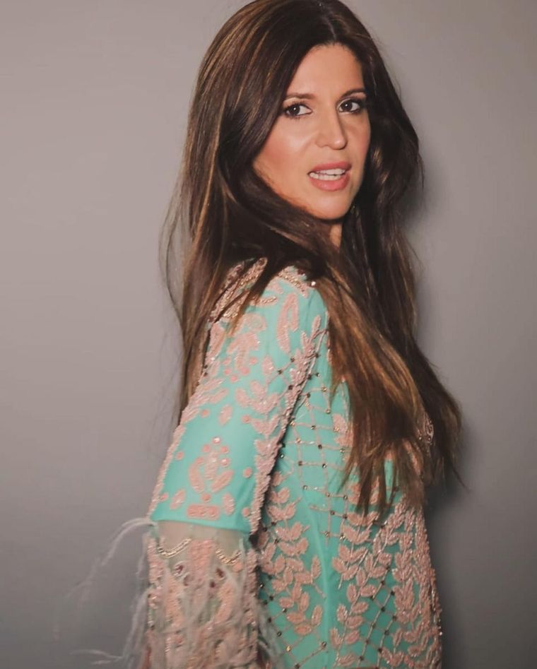 El artista contó que solo habló un momento con la abogada en el evento. El artista contó que solo habló un momento con la abogada en el evento.