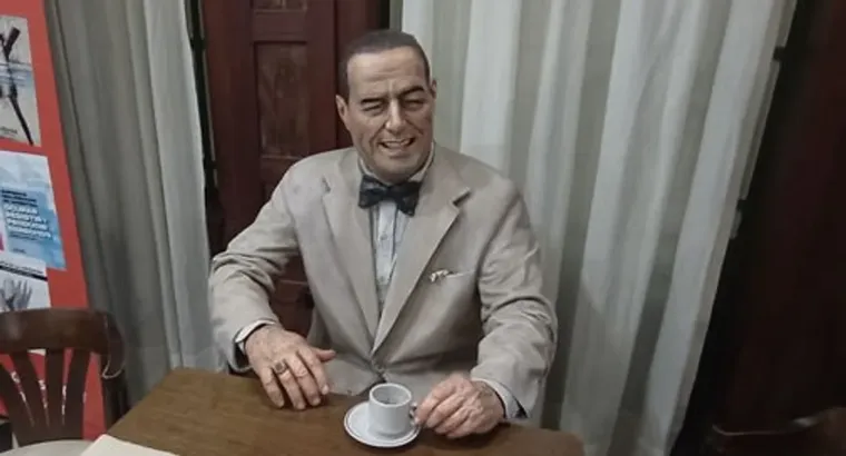 Un café con Perón. Foto: La Guía de Buenos Aires.