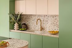 El terrazo, un diseño único y elegante que se aplica a cualquier espacio del hogar Foto: Foto: Freepik