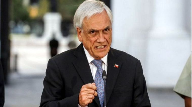 Piñera tiene mucho que explicar a su pueblo. Foto: Twitter.