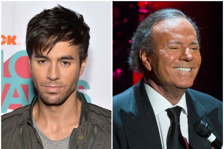 Enrique Iglesias Enrique Iglesias Julio Iglesias Foto: Quién