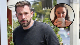 BEN AFFLECK REACCIONÓ AL SUPUESTO COMPROMISO DE SU EX MUJER. EL ACTOR FUE CAPTADO POR LOS PAPARAZZIS Y SU EXPRESIÓN CAUSÓ SORPRESA.