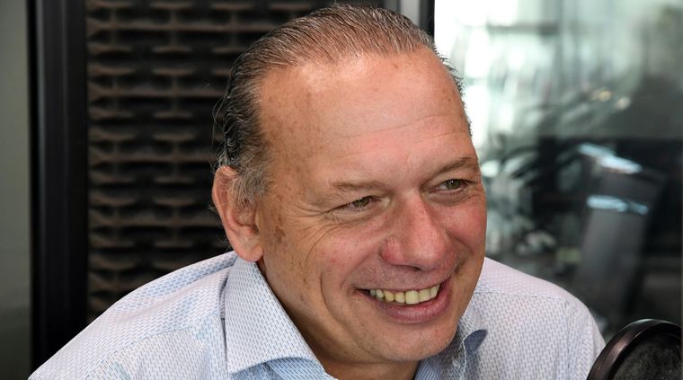 Sergio Berni apuntó con todo contra Alberto Fernández y volvió a respaldar la candidatura de Sergio Massa Foto: ALF PONCE MERCADO / MDZ