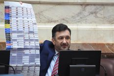 El Senado sesionará este jueves para decidir el destino de Edgardo Kueider, con prisión domiciliaria en Paraguay después de que le encontraran 200 mil dólares sin declarar. Foto: Noticias Argentinas