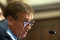 El gobernador Rodolfo Suarez recibió críticas por la estatización de IMPSA. Foto: Gobierno de Mendoza