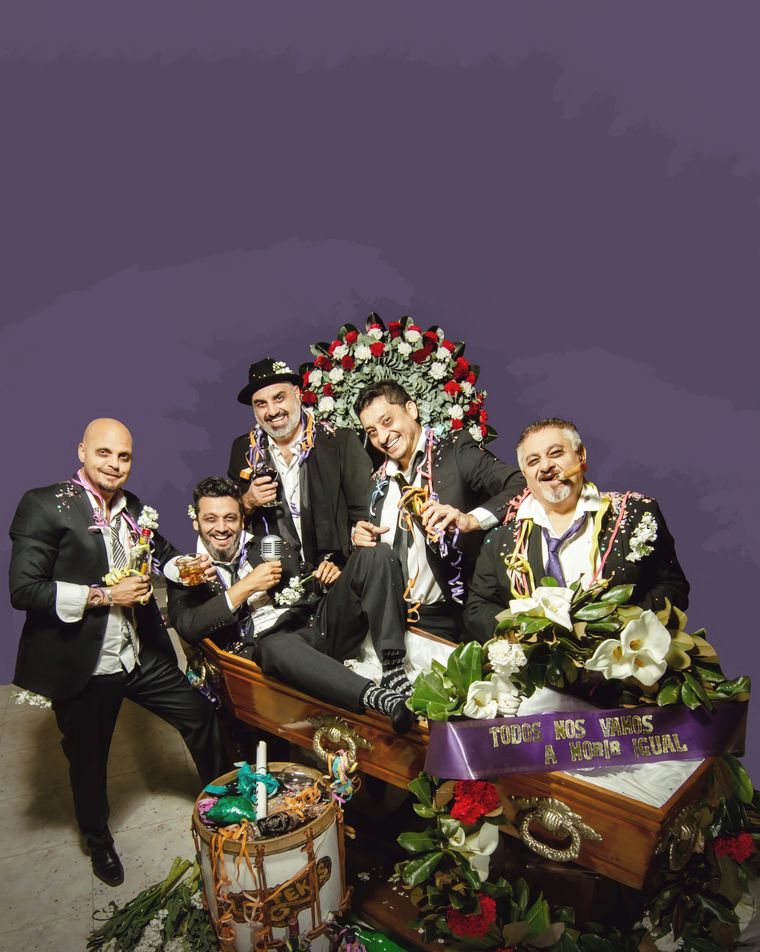 Los Tekis presentaron su nuevo álbum de estudio. Foto: Gentileza Gaby Jurado Prensa