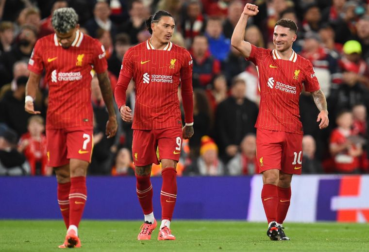 El Liverpool prepara una oferta brutal por un delantero top mundial. Foto: EFE