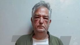 La foto de Miguel Ángel Calvete en Ezeiza.