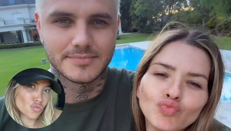 Con la de mi sueños, posteó Icardi. Foto: Foto de Instagram / @mauroicardi / Archivo MDZ