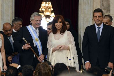 MDZol | El presidente y la vicepresidenta, enfrentados en Santa Fe. Foto: TELAM