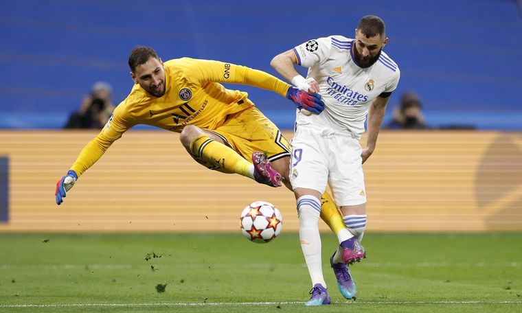 La jugada que cambió la serie entre Real Madrid y PSG. Foto: EFE