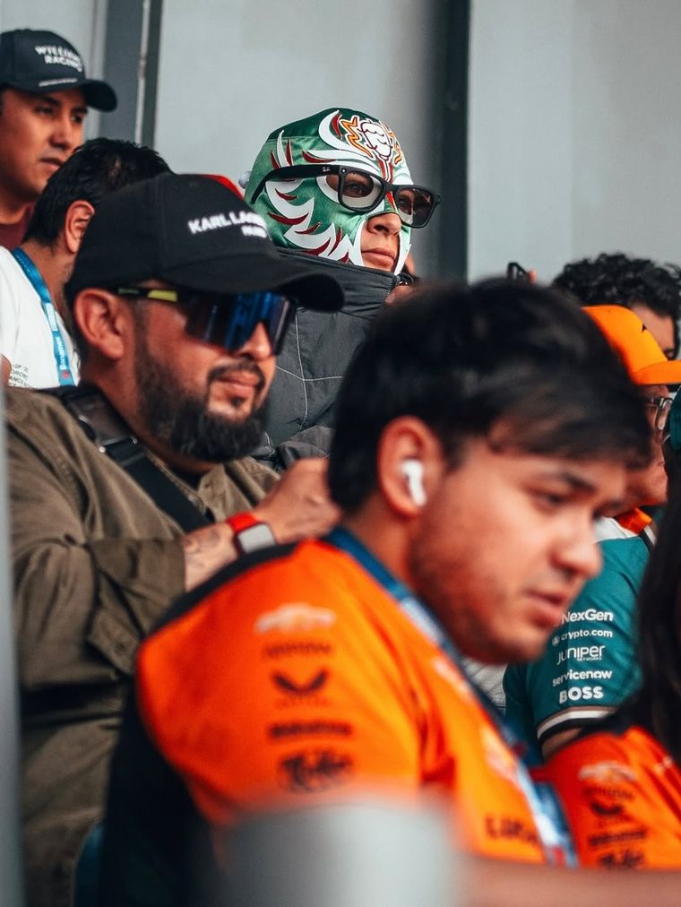 George Russell durante el GP de México.  George Russell durante el GP de México.