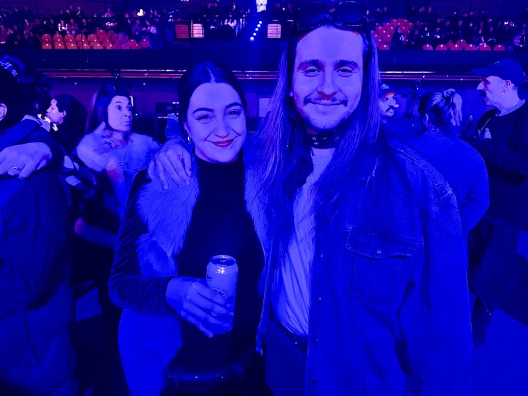 Violeta Trujillo y Pedro Vanin. Violeta Trujillo y Pedro Vanin.