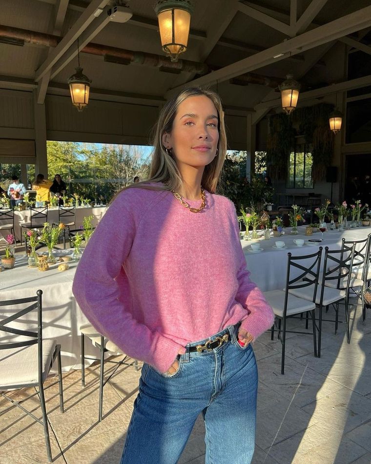 María Pombo se atreve a darle su propio toque a esta tendencia 2023 Foto: Instagram