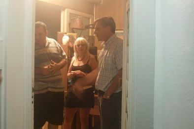MDZol | Las víctimas del atraco con el jefe de la Policía, Juan Carlos Caleri. Foto: MDZ