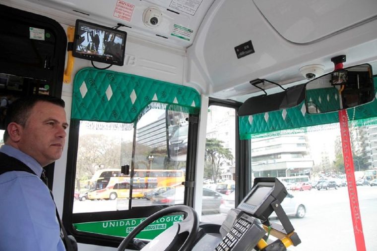 Camaras de seguridad en colectivos Foto: Gobierno de la Ciudad Autonoma de Buenos Aires