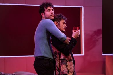 MDZol | Fer Dente y Tomás Fonzi, dos de los protagonistas de la emblemática obra de Mart Crowley Foto: Nadia Guzmán