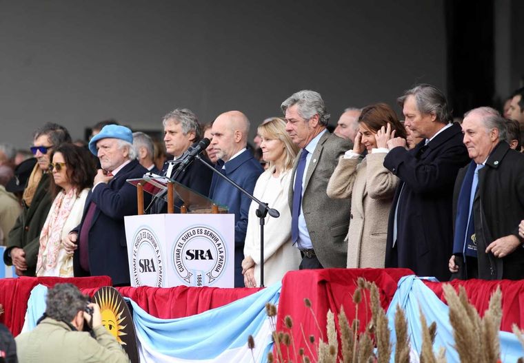 El presidente de la Sociedad Rural, Nicolás Pino, criticó al Gobierno por las últimas medidas tomadas por Massa Foto: Noticias Argentinas