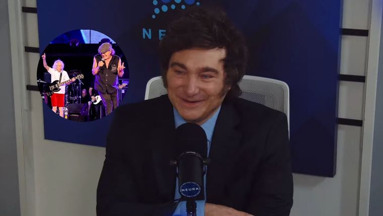 El mandatario quedó expuesto. Foto: captura de video YouTube / Neura Media / Instagram: @acdc / @christiegoodwin.