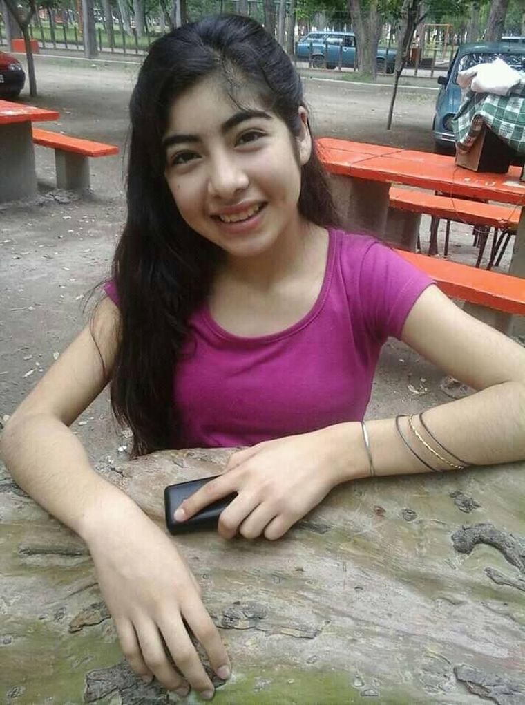 Muy joven Sabrina tenía solo 17 años.