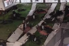 El derrumbe de Parque Patricios ocurrió en marzo.