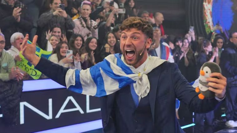 Tato, el uruguayo, se consagró campeón de GH 2024. / Telefe