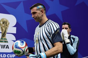 Dibu Martínez y una particular predicción antes de los cuartos de final del Mundial 2026. Dibu Martínez y una particular predicción antes de los cuartos de final del Mundial 2026.