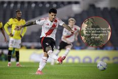 Driussi erró un penal ante Barcelona, recibió cuestionamientos y su esposa se pronunció. Foto: Fotobaires