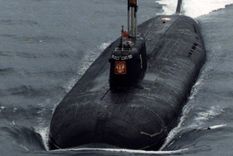 El submarino nuclear K-141 Kursk se hundió el 12 de agosto de 2000.
