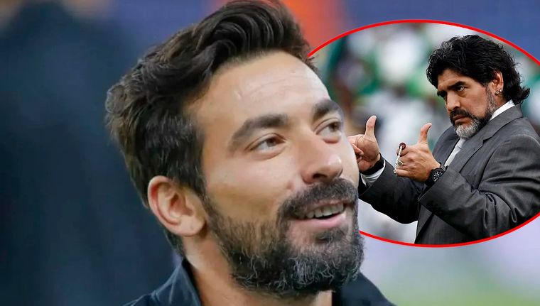 El Pocho Lavezzi recordó su relación con Maradona. Foto: Archivo