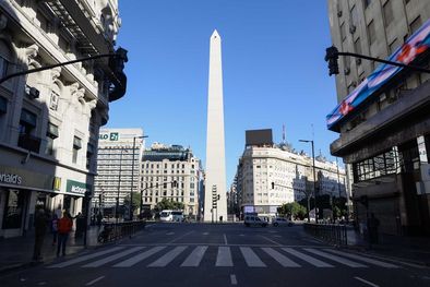MDZol | Buenos Aires vacía. Foto Infobae. Foto: Infobae