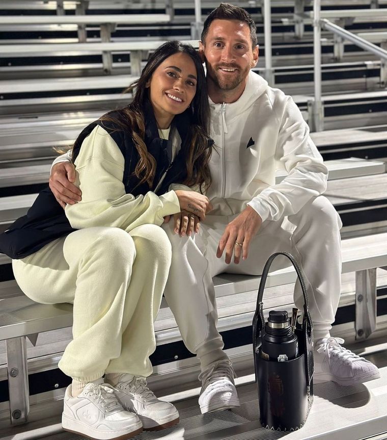 Anto se mostró orgullosa por el nuevo premio obtenido por Messi. Foto: Instagram Leo Messi y Antonela Roccuzzo