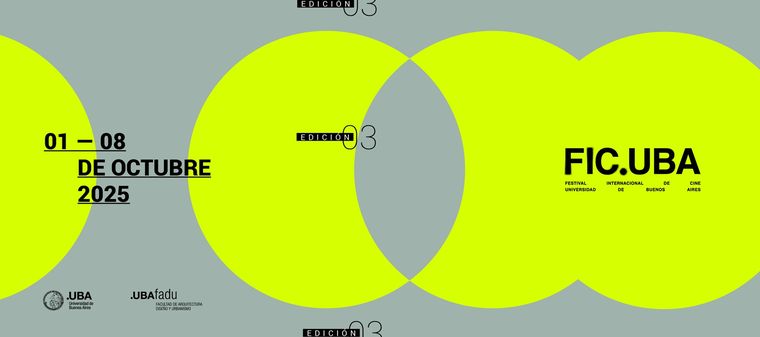 El Festival Internacional de Cine de la UBA (FIC.UBA) se llevará a cabo del 1 al 8 de octubre de 2025 en distintas sedes de la Ciudad de Buenos Aires. El Festival Internacional de Cine de la UBA (FIC.UBA) se llevará a cabo del 1 al 8 de octubre de 2025 en distintas sedes de la Ciudad de Buenos Aires.