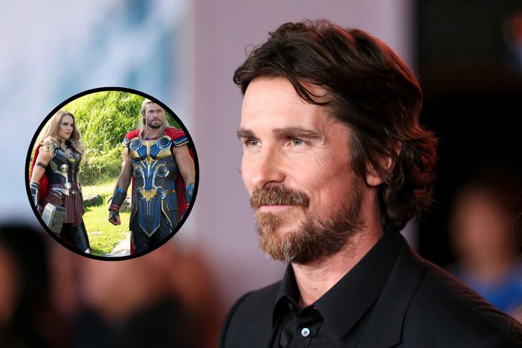 APARECIERON LAS PRIMERAS IMÁGENES DE LA NUEVA PELÍCULA DE THOR. ALLÍ SE PUEDE VER POR PRIMERA VEZ A CHRISTIAN BALE EN LA PIEL DEL VILLANO GORR.