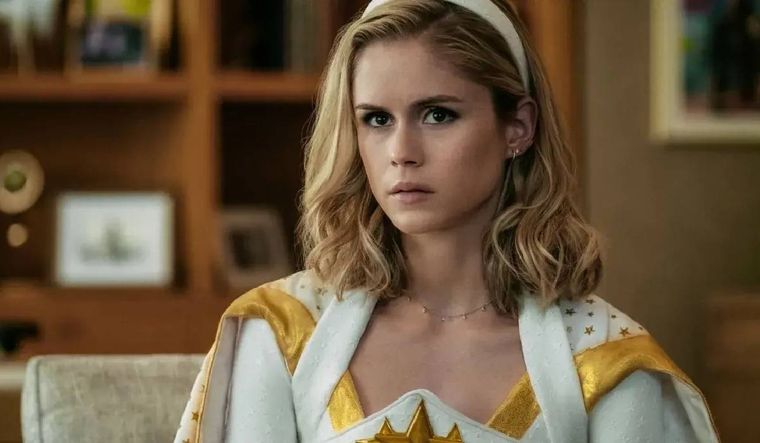 Erin Moriarty, protagonista de la serie The Boys.
