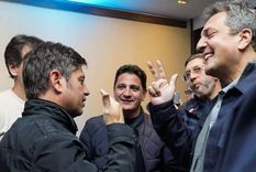 Sergio Massa y Axel Kicillof en el centro de la interna peronista.