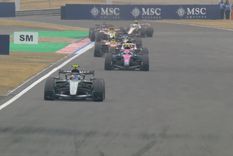 Franco Colapinto, justo por detrás de Kimi Antonelli. Franco Colapinto, justo por detrás de Kimi Antonelli.