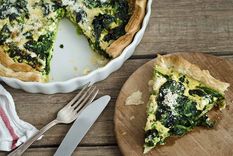 Tarta de ricotta y espinacas: fácil, rápida y perfecta para cualquier ocasión. Foto: San Pellegrino