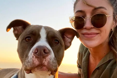 La joven contó que su perro sufre un problema Foto: Davis Bourgeois