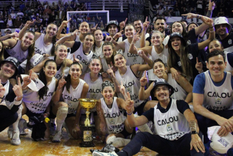 Zoe Gómez, la mendocina que se consagró en el vóley femenino Foto: Prensa Gimnasia